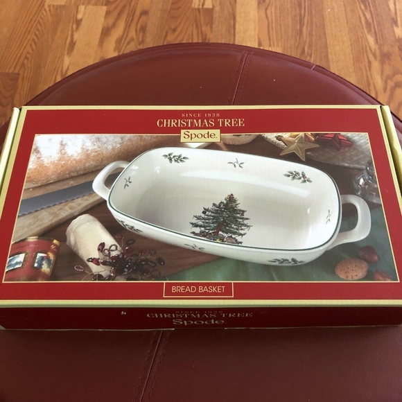 COPY - Spode Christmas Tree Bread Basket - Picture 4 of 4